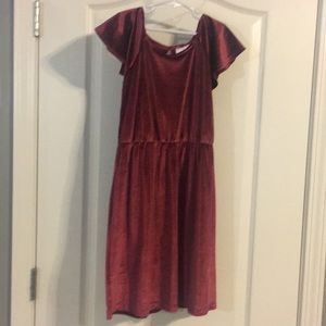 Velour Dress
